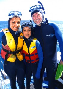diving in the Great Barrier Reef